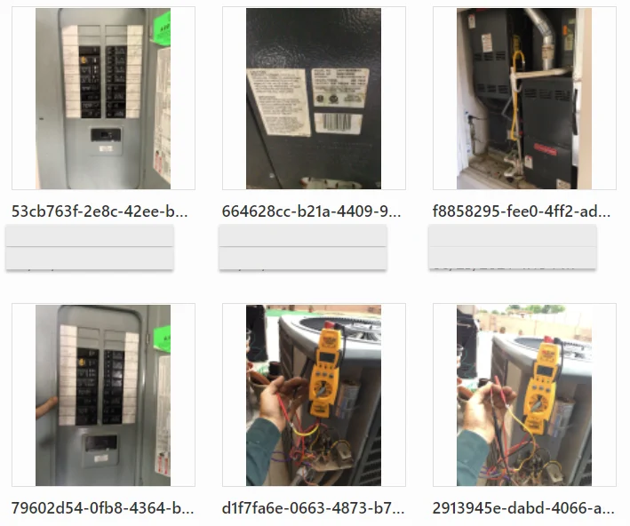 Uploading images for HVAC bids with ServiceTitan