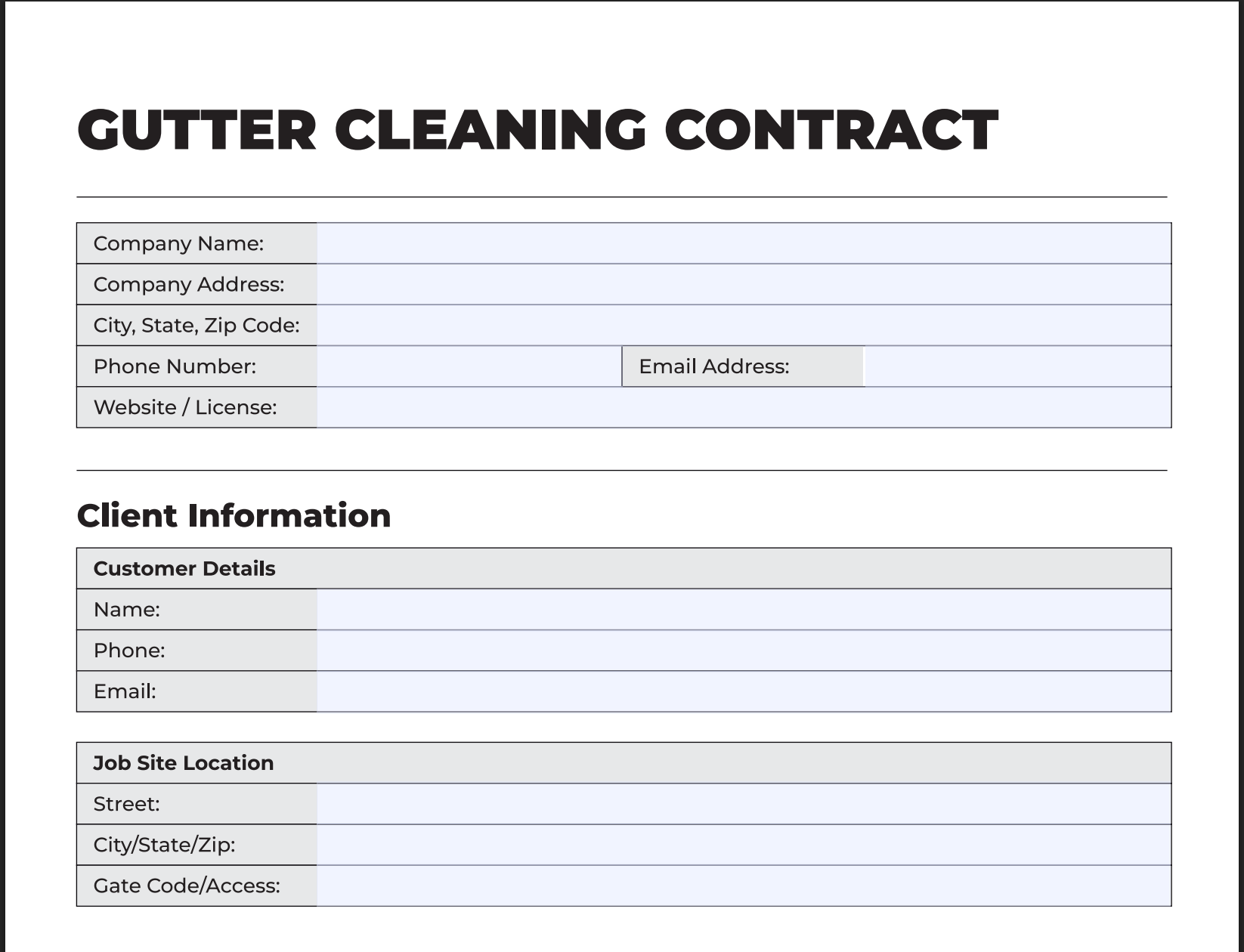 gutter-cleaning-contract-template