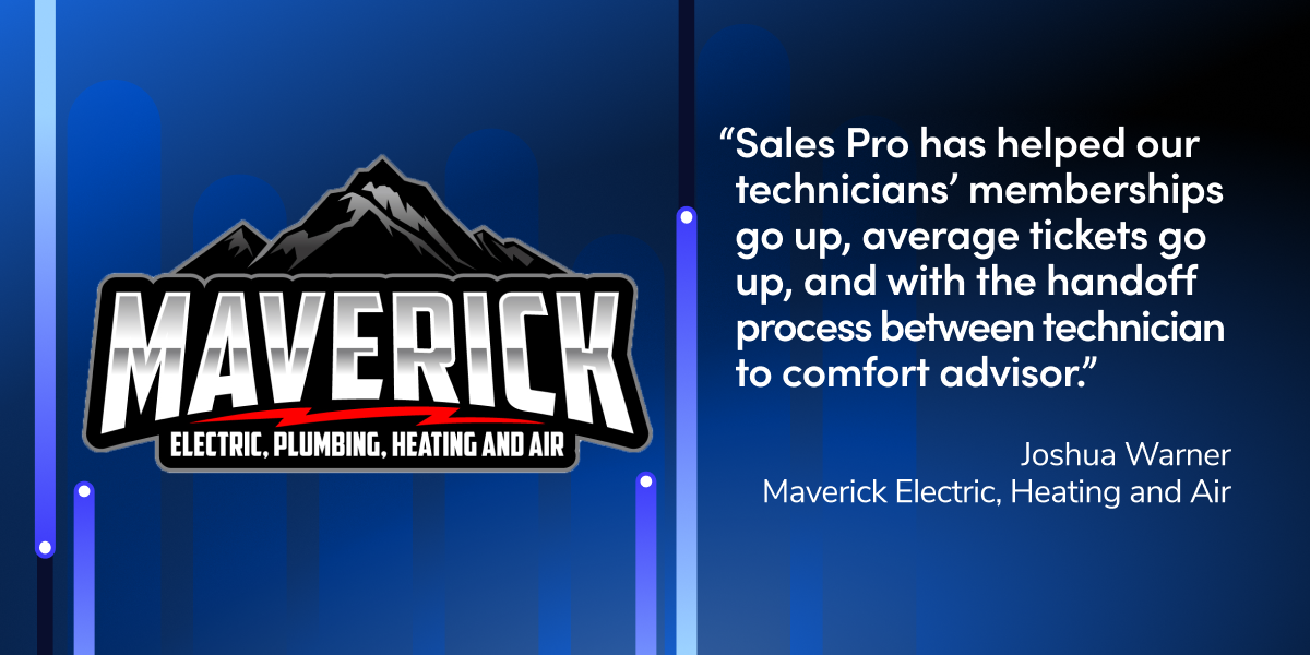 Sales Pro’s benefits for fast-growing Maverick: Accountability, transparency, and 30% bigger tickets