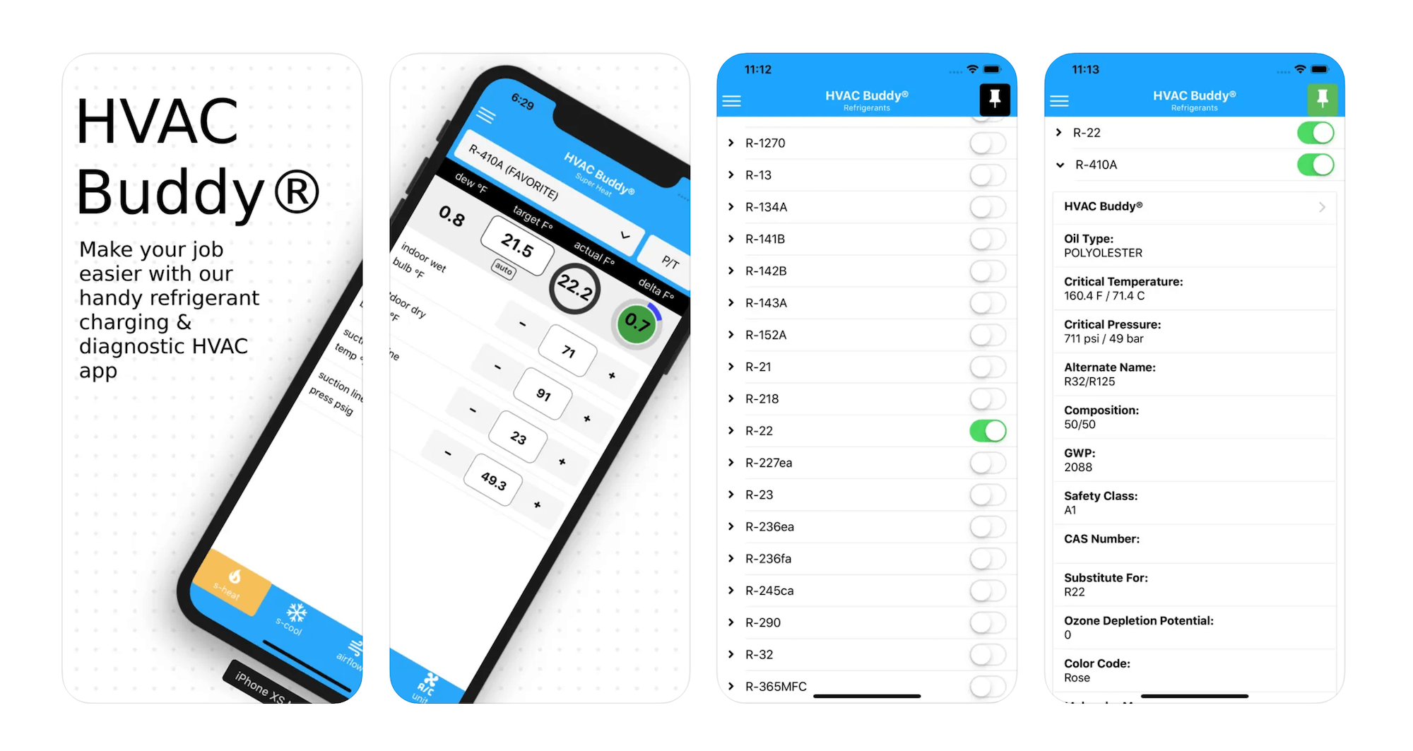 HVAC Buddy app: Best Deluxe HVAC Charging