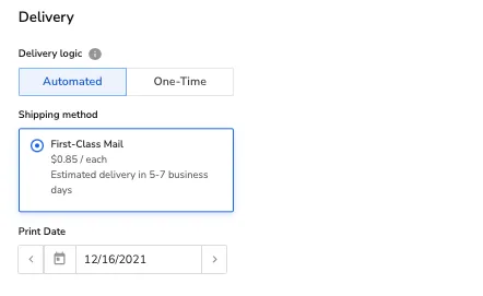 Setting up plumbing postcard delivery in ServiceTitan: Automated vs One-Time