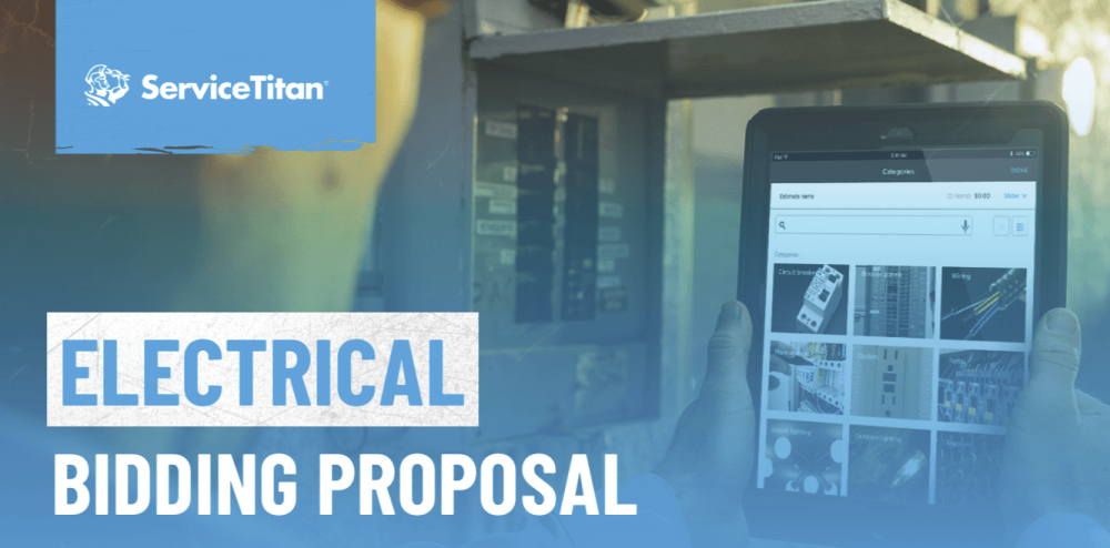 ServiceTitan's Free Electrical Bidding Proposal Template