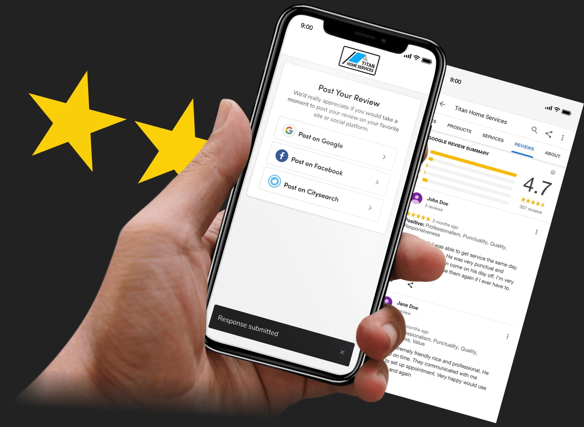 Post Your Review: Titan Home Services