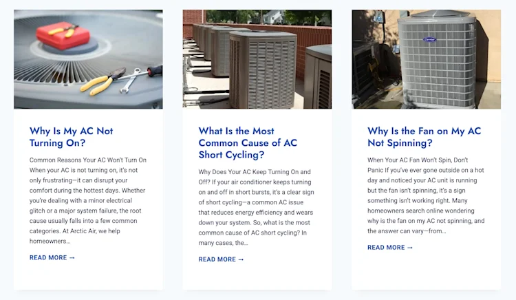 Arctic Air's Blog homepage