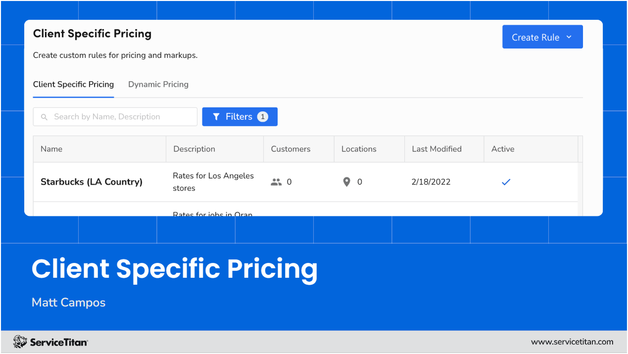 Client Specific Pricing 5 Image