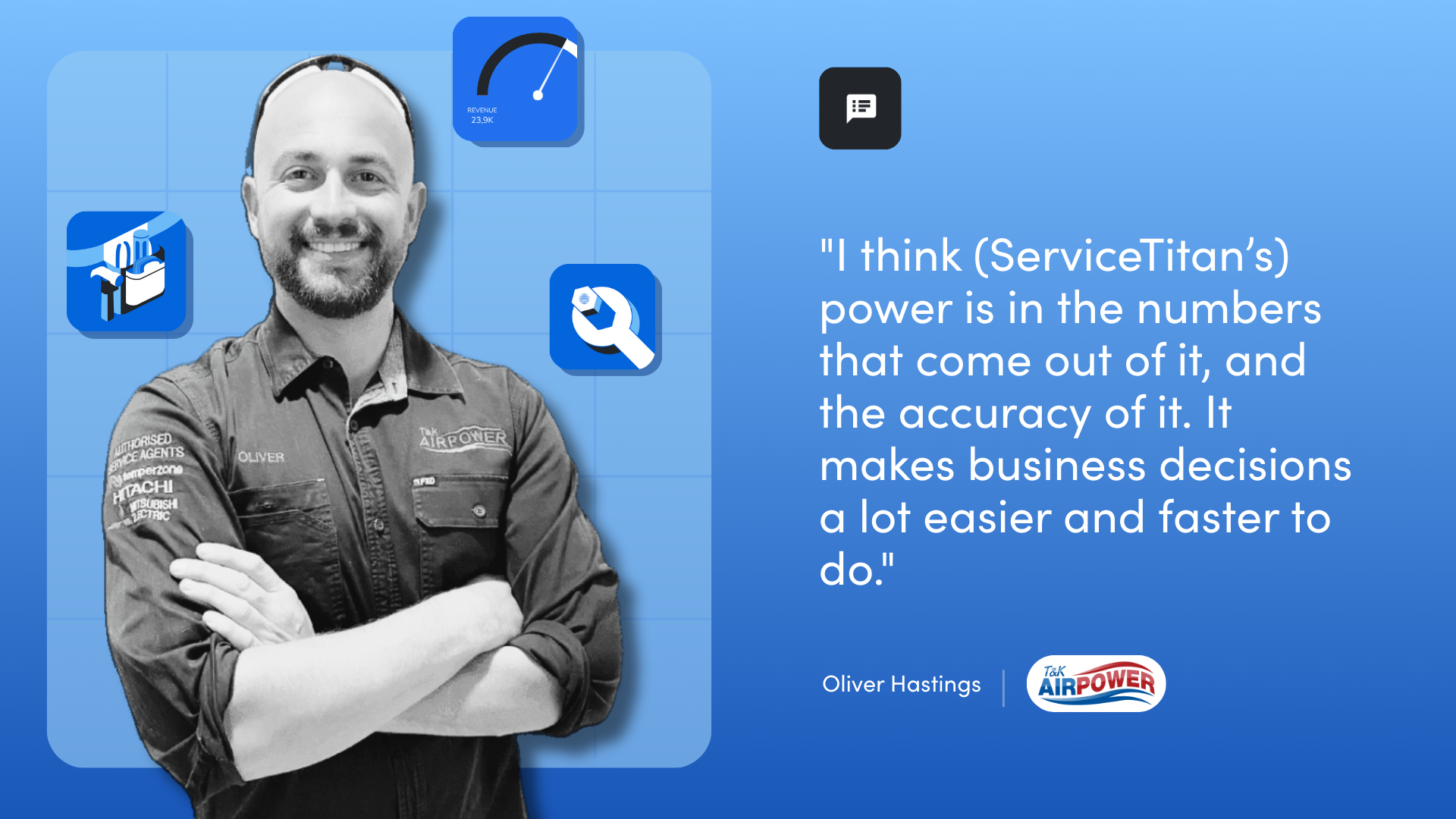 Residential workflows and reliable data: How T&K Airpower used ServiceTitan to take the guesswork out of success