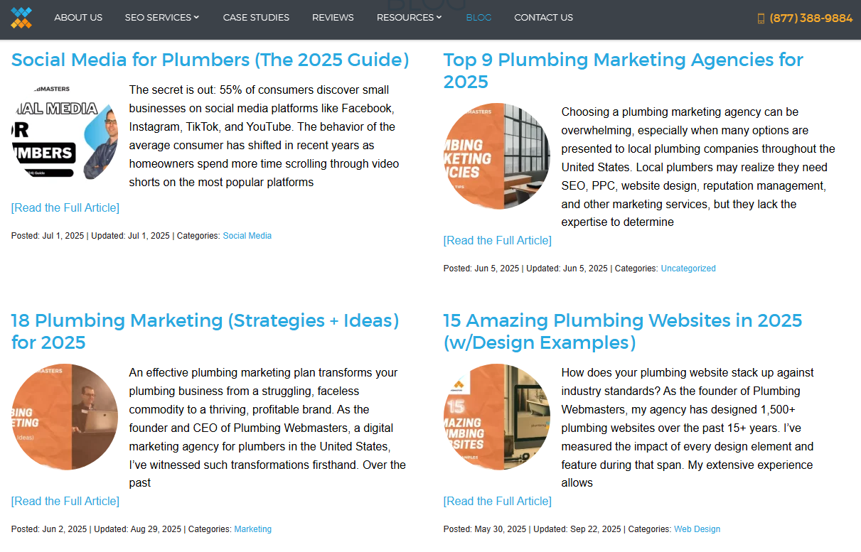 Plumbing blogs