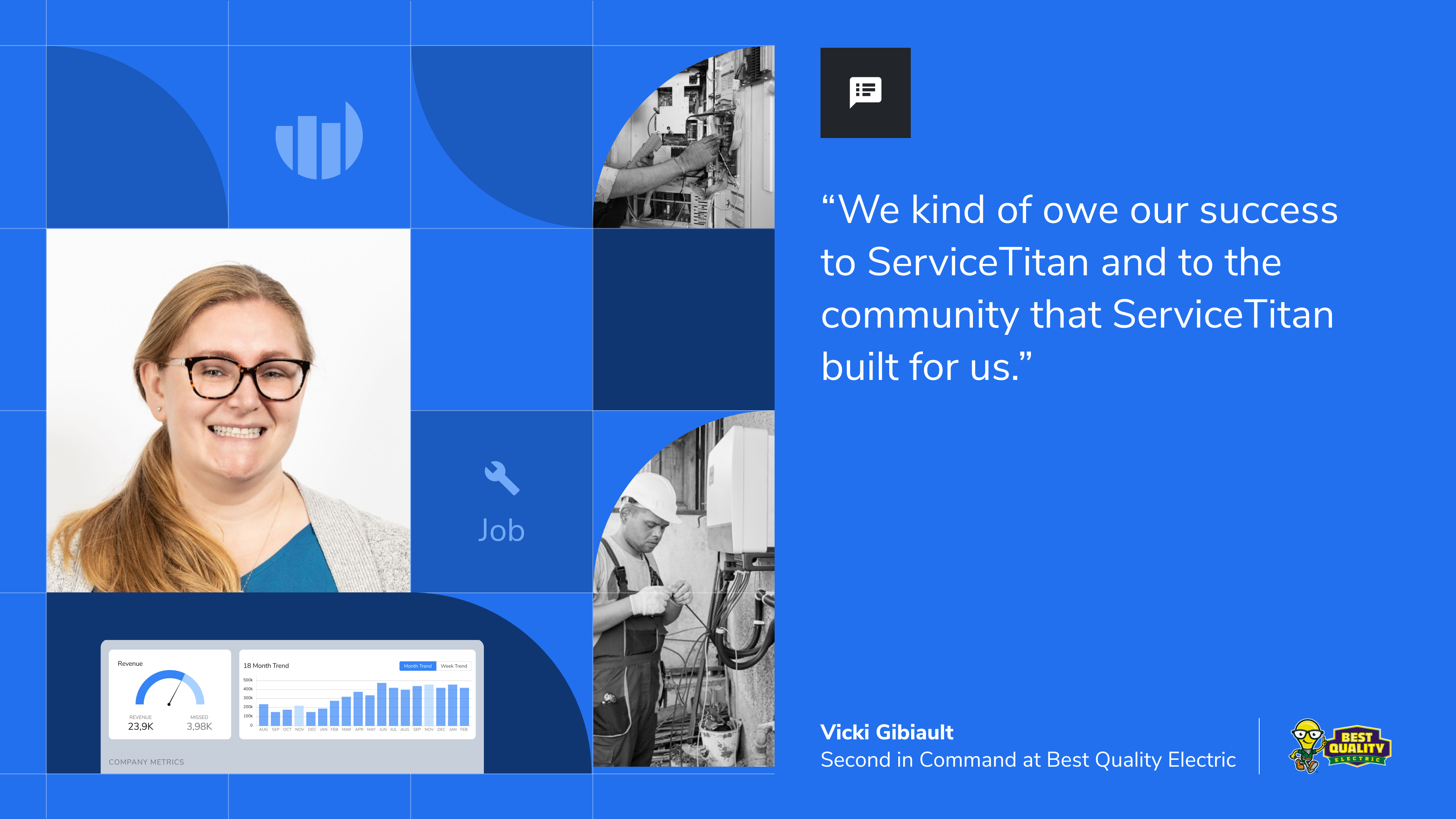 In 4 Years, Best Quality Electric Nearly Doubled Revenue by Using ServiceTitan