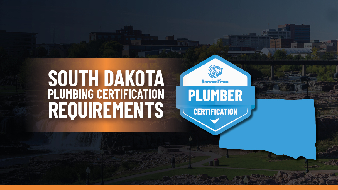 instal South Dakota plumber installer license prep class free