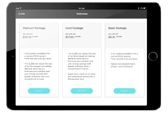 Estimate Packages in ServiceTitan: Basic, Platinum, and Gold Package