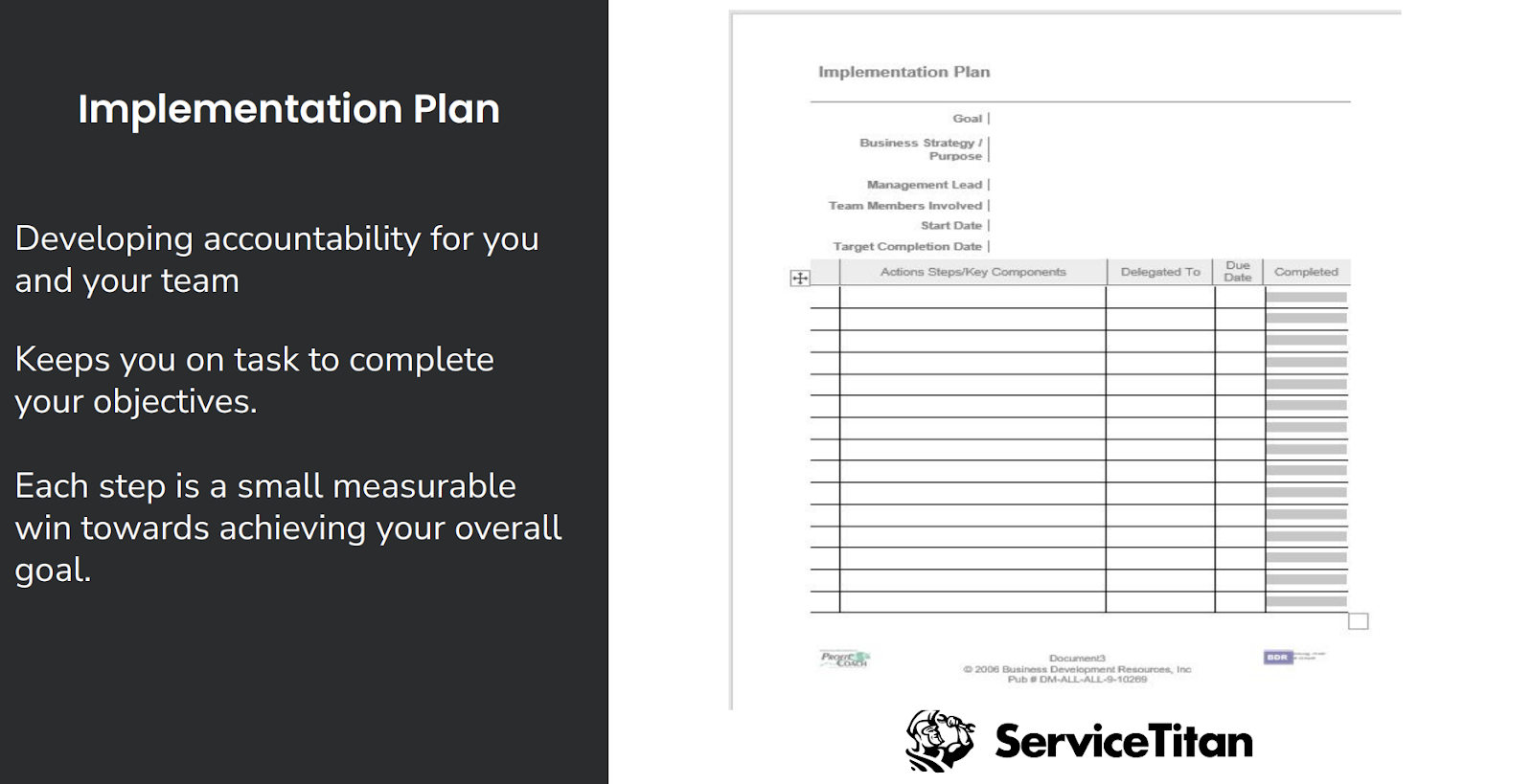 Implementation Plan 8 Image