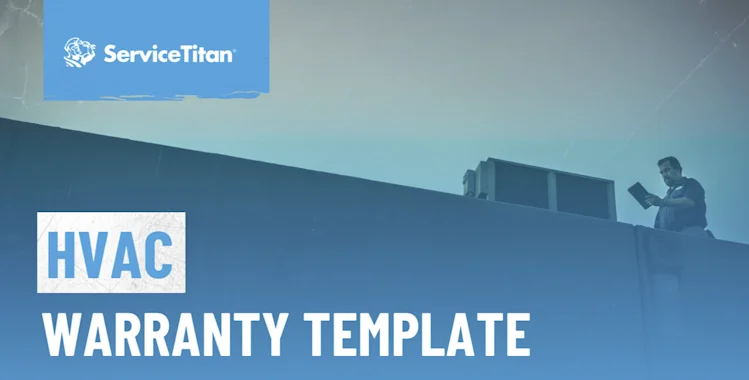 Free HVAC Warranty Template by ServiceTitan