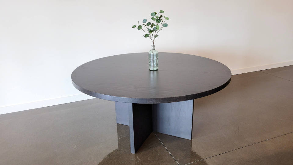 Custom Solid Wood Dining Tables Bath, Round Table Albany Ca
