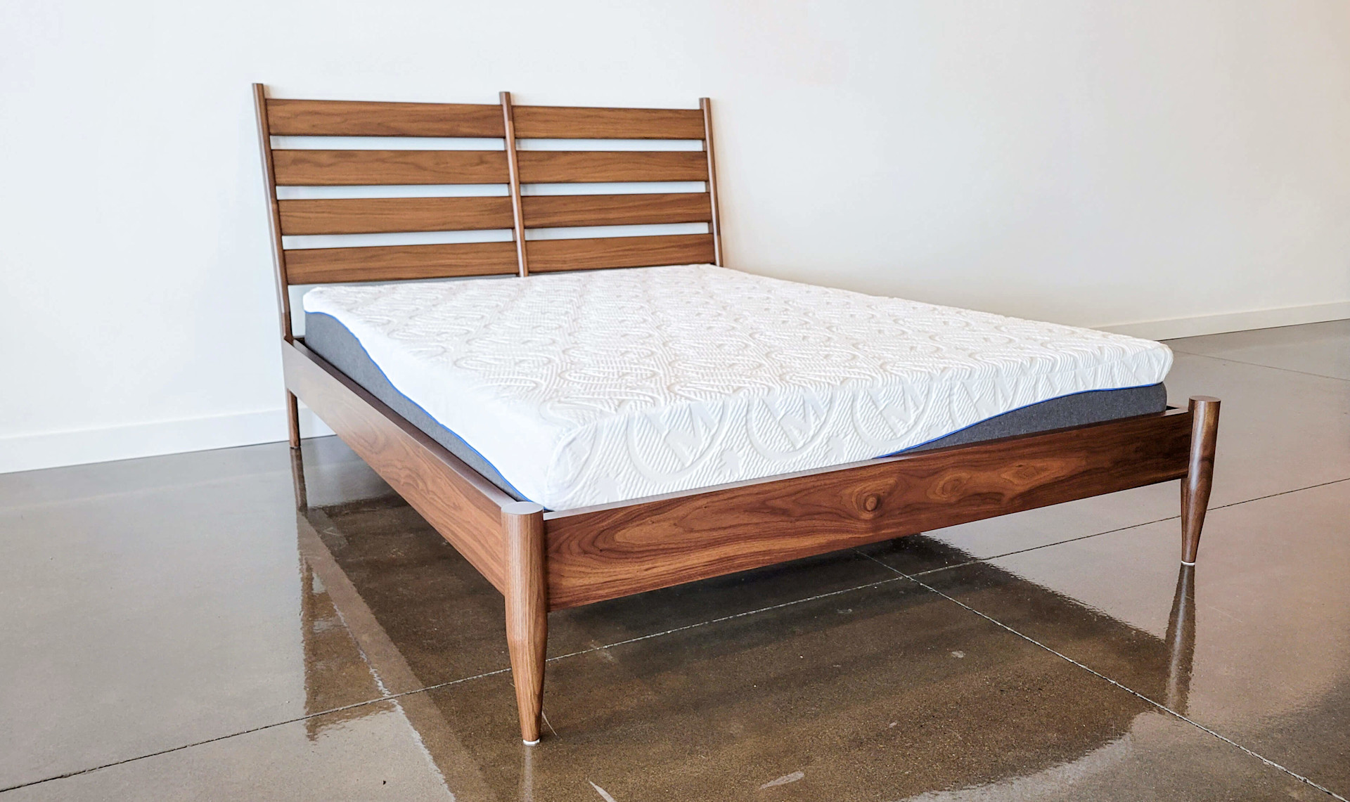 Mallin Bed Frame Bath Built Custom Wood Furniture BBCF 2022