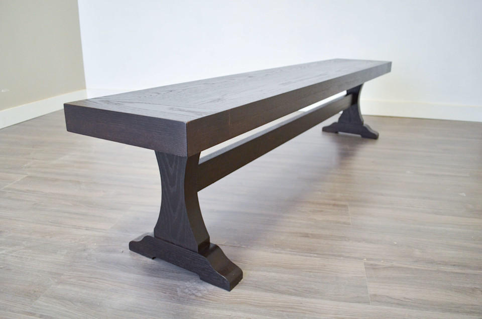 Atlanta Dining Bench Custom Solid Wood Furniture In Vancouver Lower Mainland Ca 1025 1225 See More Table Atlanta Dining Bench, Custom Furniture Atlanta