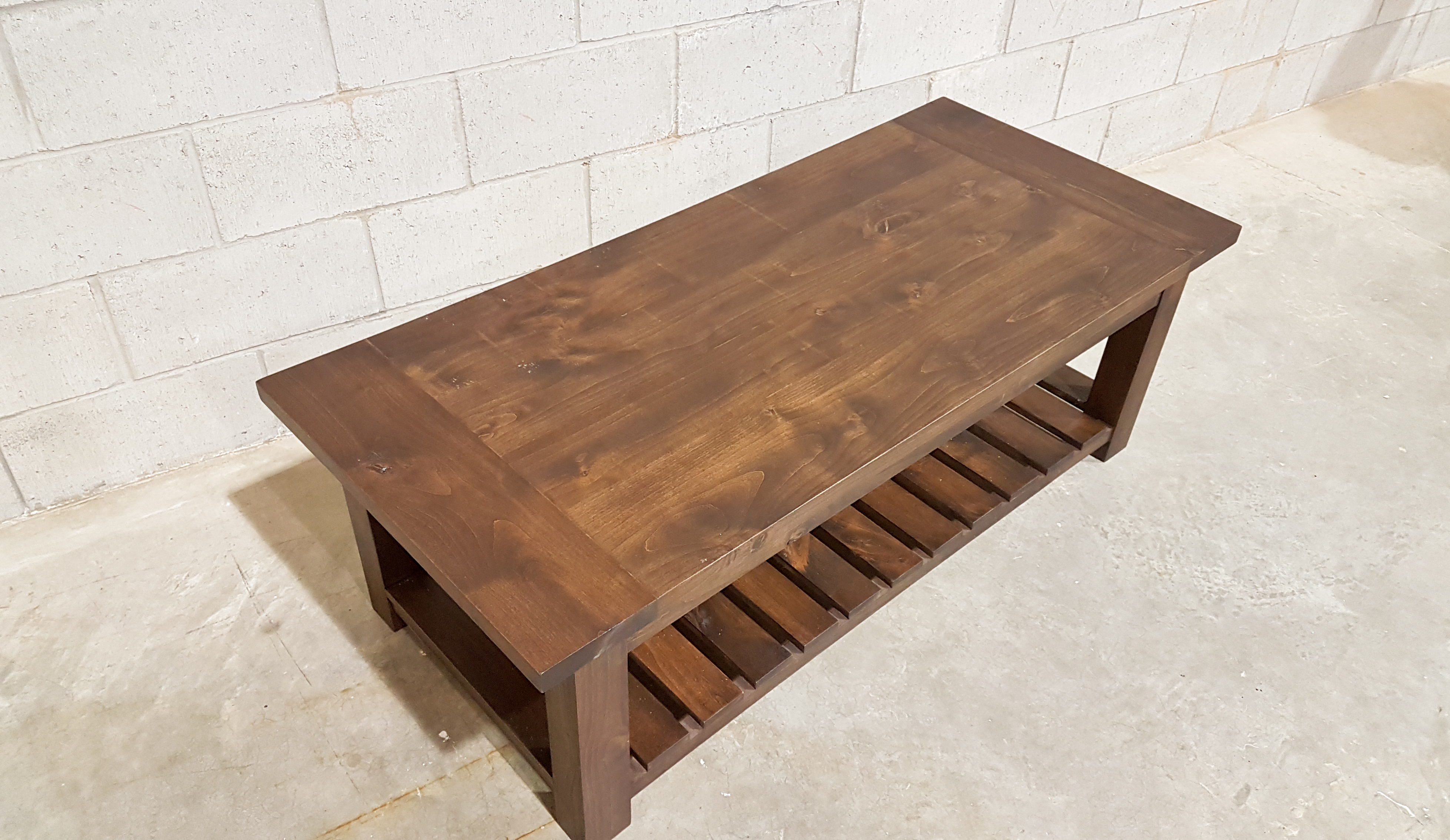 Austin Coffee Table Bath Built Custom Solid Wood Furniture Austin Coffee Table