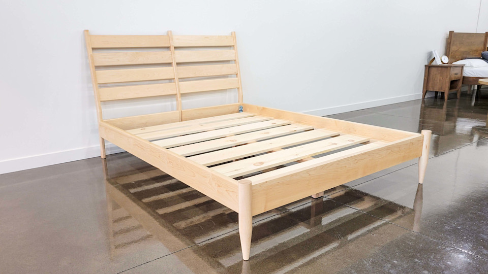 Mallin Bed Frame Bath Built Custom Wood Furniture Bbcf 2022 Mallin Bed Frame Bath Built Custom, Ikea King Bed Slats Canada
