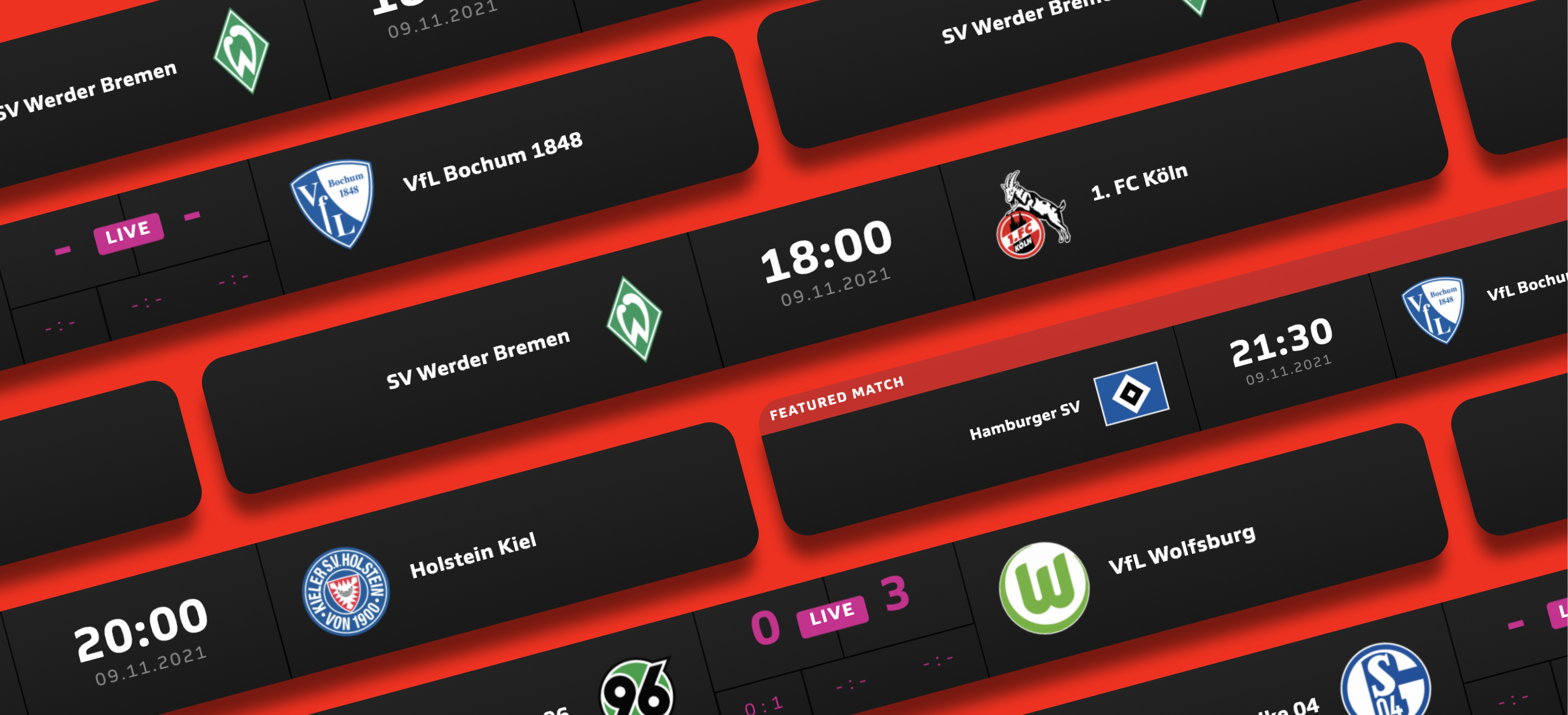 Bundesliga and Bundesliga 2 match schedules 2021/22