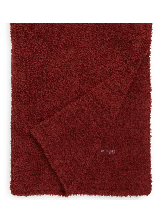 CozyChic Throw in Cranberry