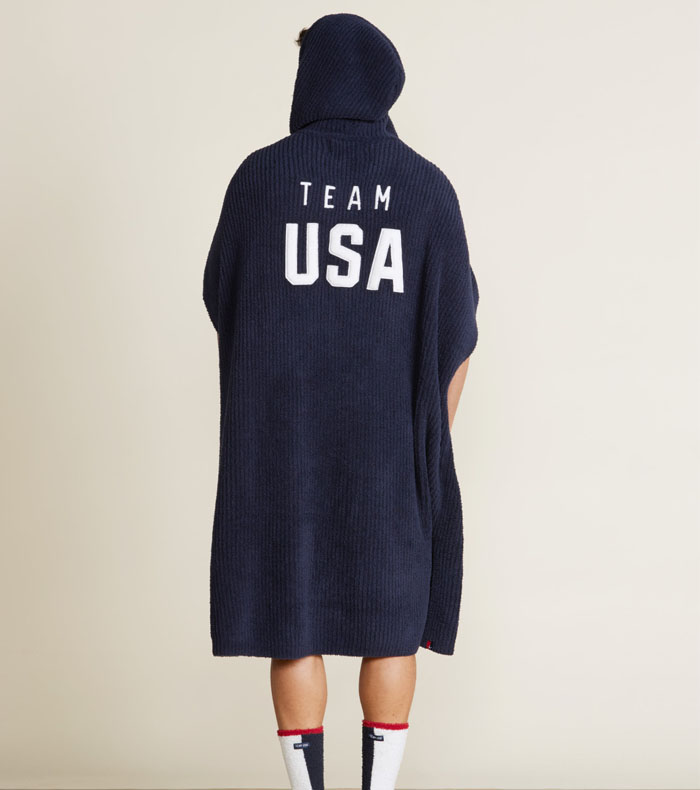 CozyChic Team USA Rib Cozy in indigo. 