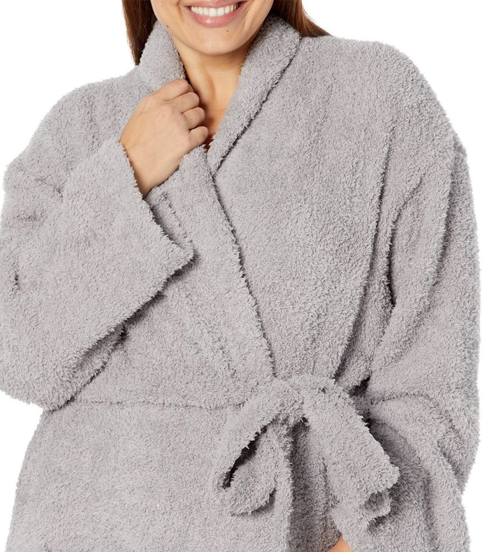 CozyChic Adult Robe in Dove Gray