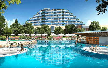 CITY OF DREAMS MEDITERRANEAN: UN ENORME RESORT A CIPRO