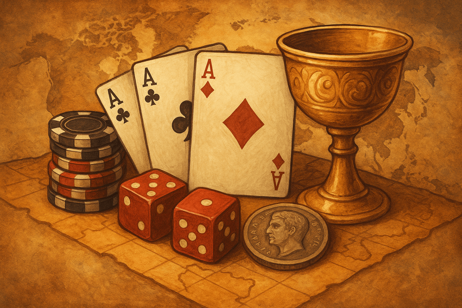 La storia del gioco d’azzardo: dalle antiche civiltà ai casinò online