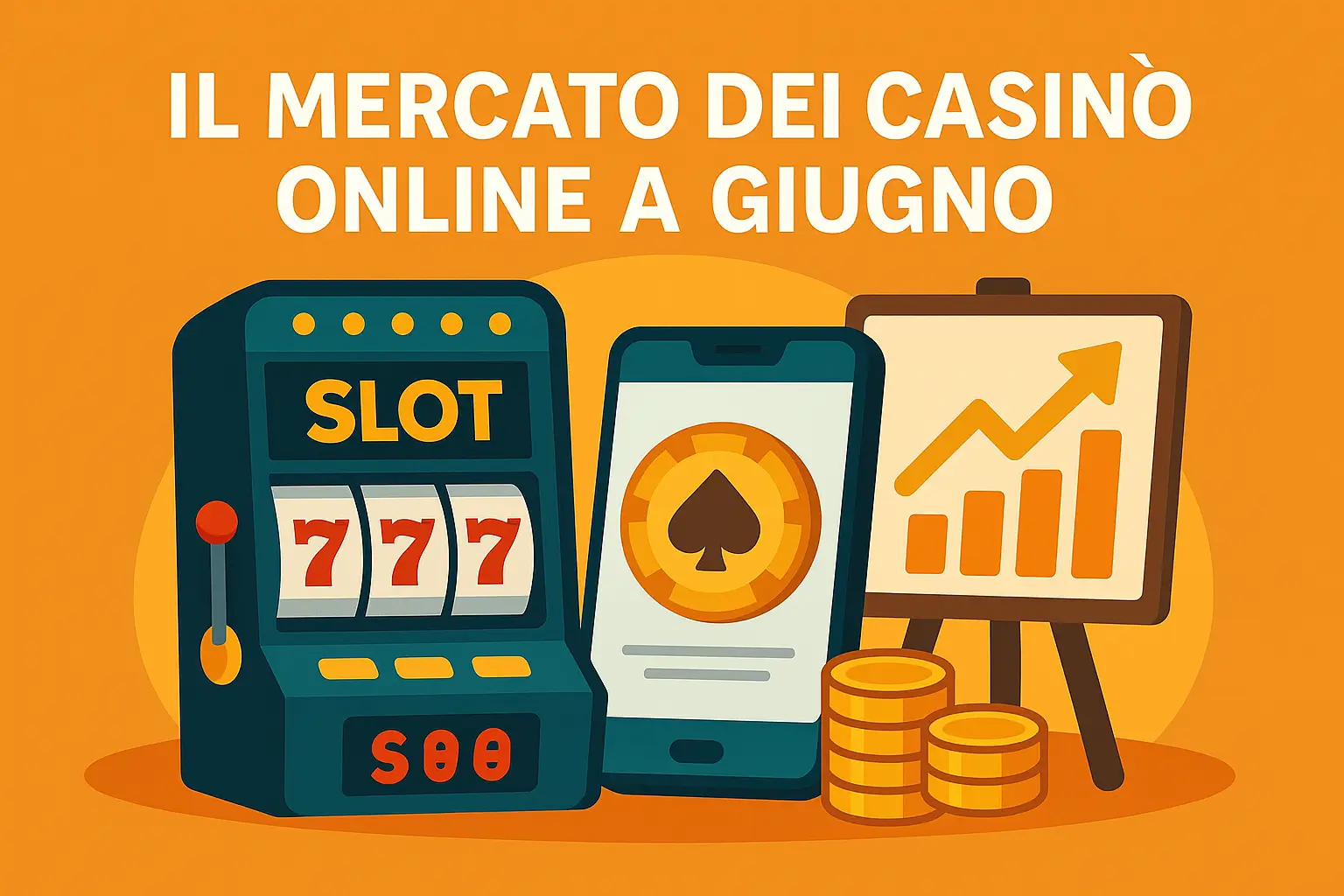 IL MERCATO DEI CASINÒ ONLINE A GIUGNO