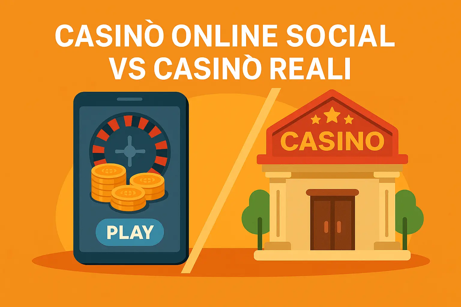 CASINÒ ONLINE SOCIAL VS CASINÒ REALI