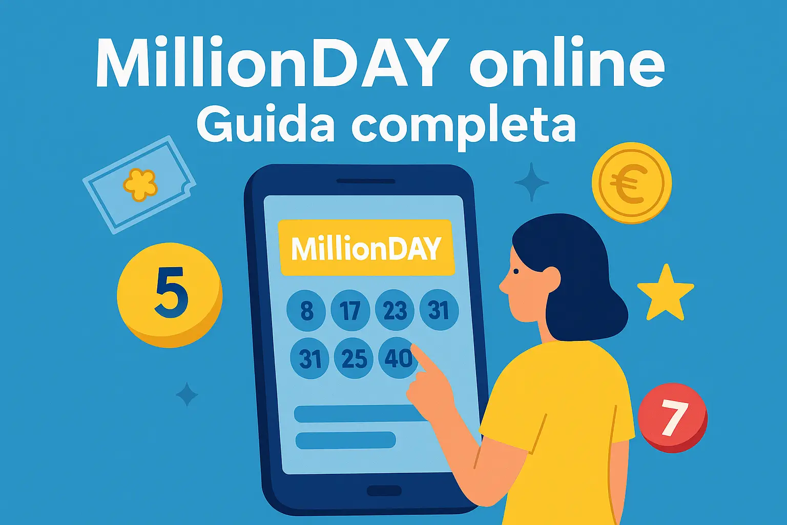 MillionDAY online: come giocare, estrazioni, premi e probabilità – Guida completa 2025
