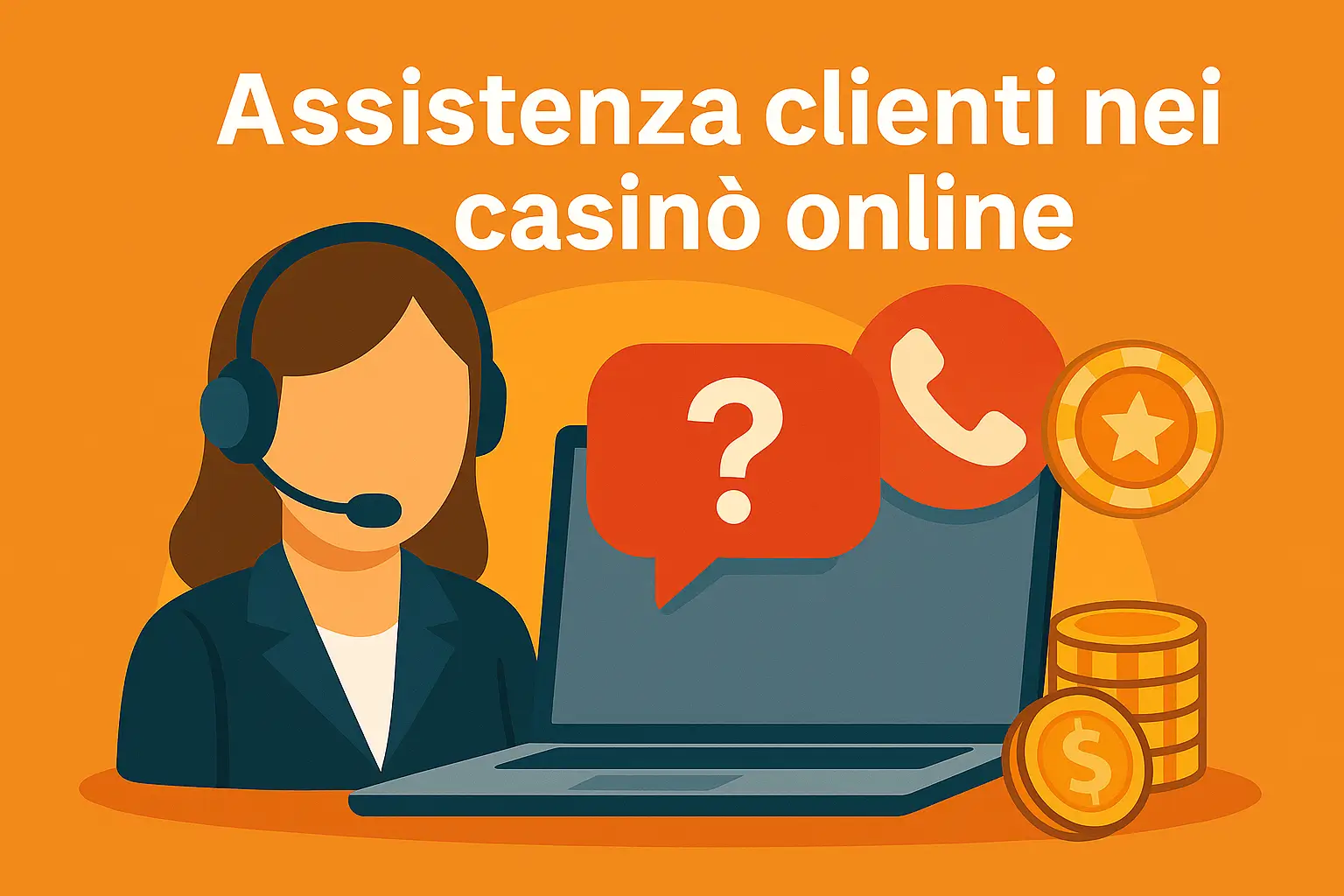 ASSISTENZA CLIENTI NEI CASINÒ ONLINE