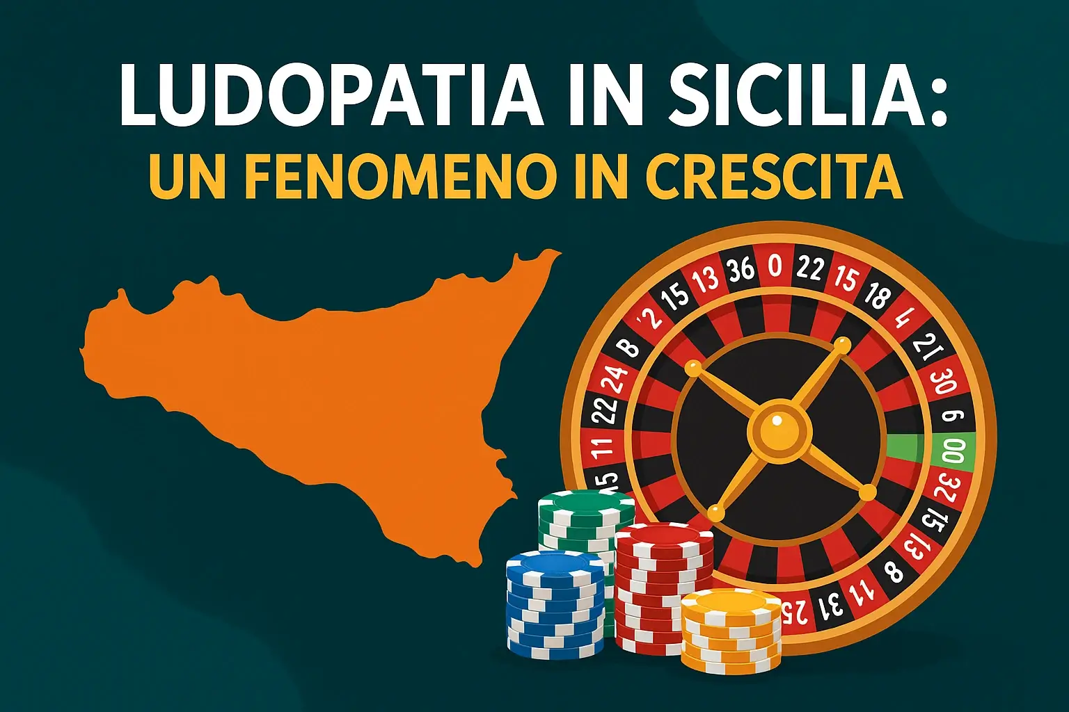 Gioco d’Azzardo in Sicilia: l’Isola è tra le Regioni più a Rischio