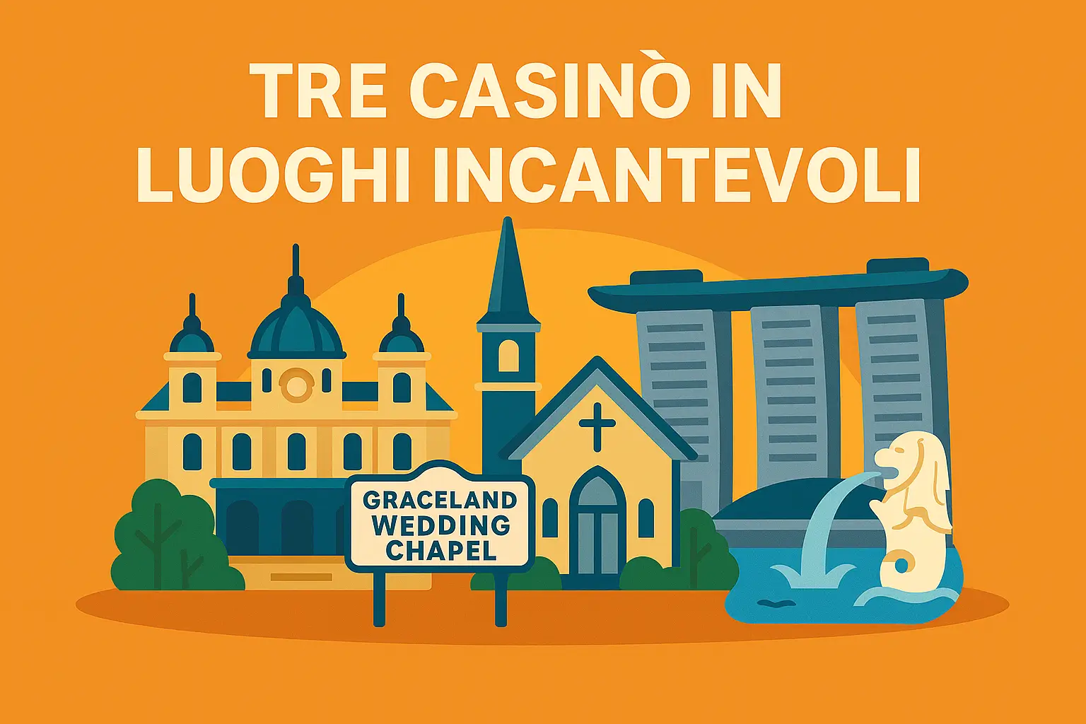 TRE CASINÒ IN LUOGHI INCANTEVOLI DEL MONDO