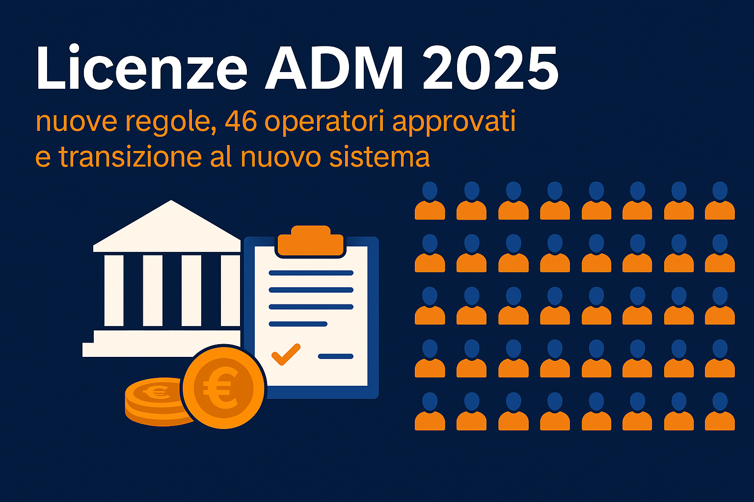 Licenze ADM 2025: nuove regole e transizione al nuovo sistema