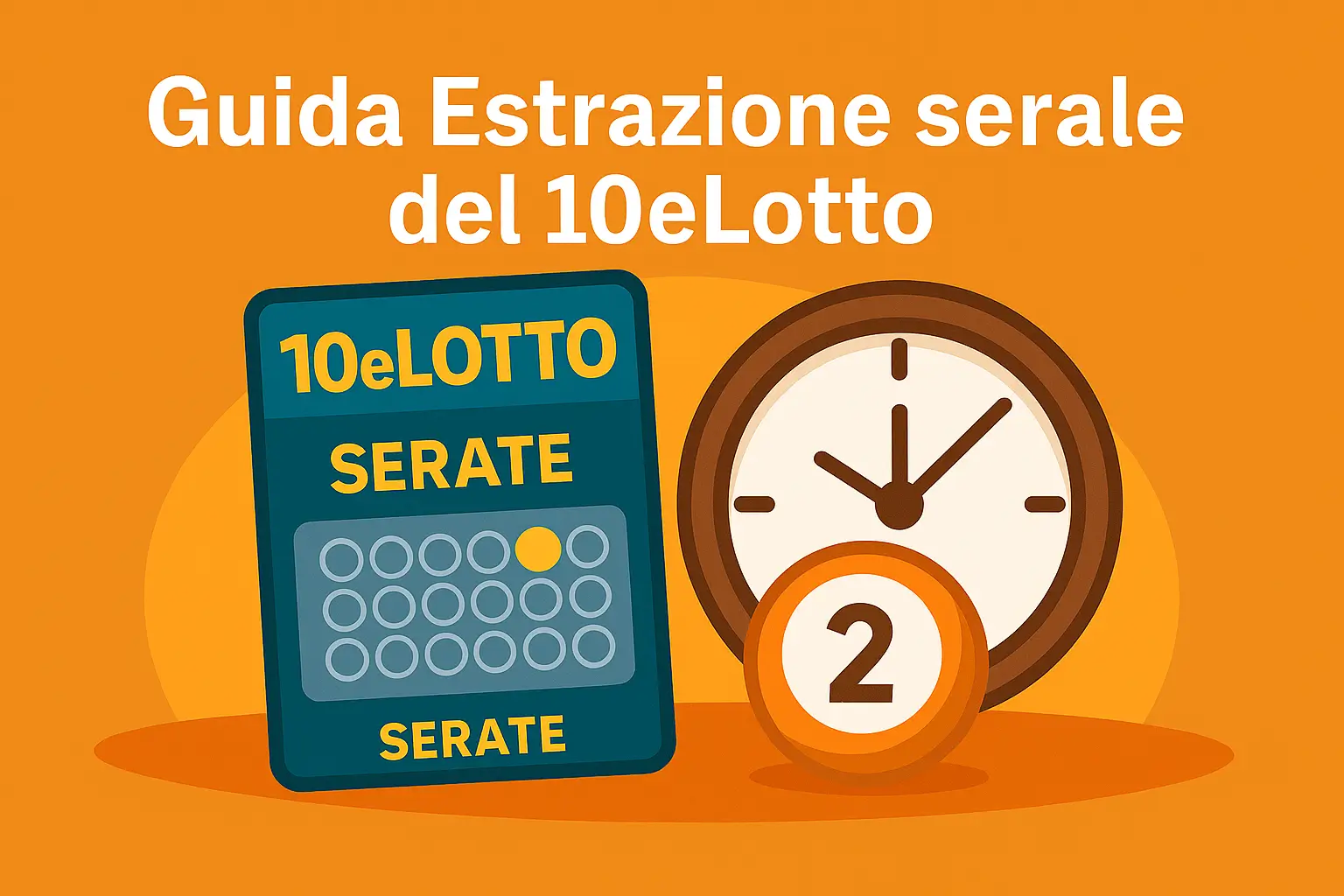 Estrazione serale del 10eLotto: orari, regole e probabilità