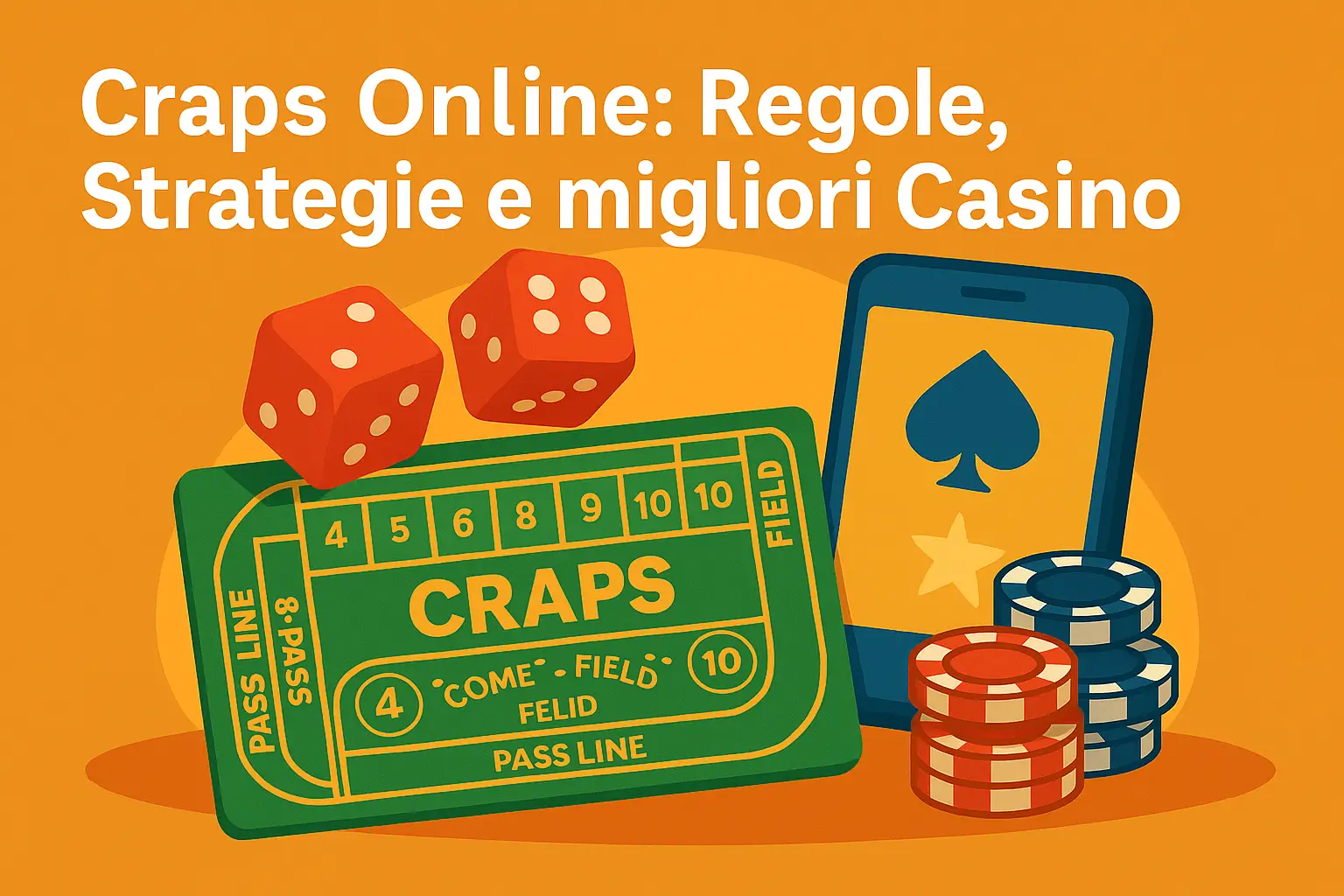 Craps Online: Regole, Strategie e migliori Casino