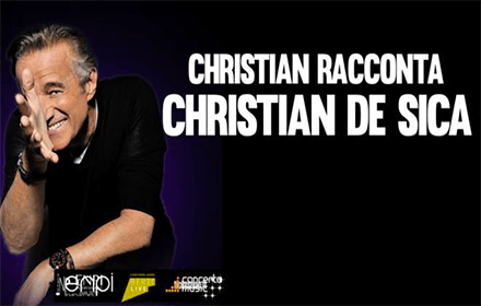 CHRISTIAN DE SICA AL CASINO’ DI SANREMO