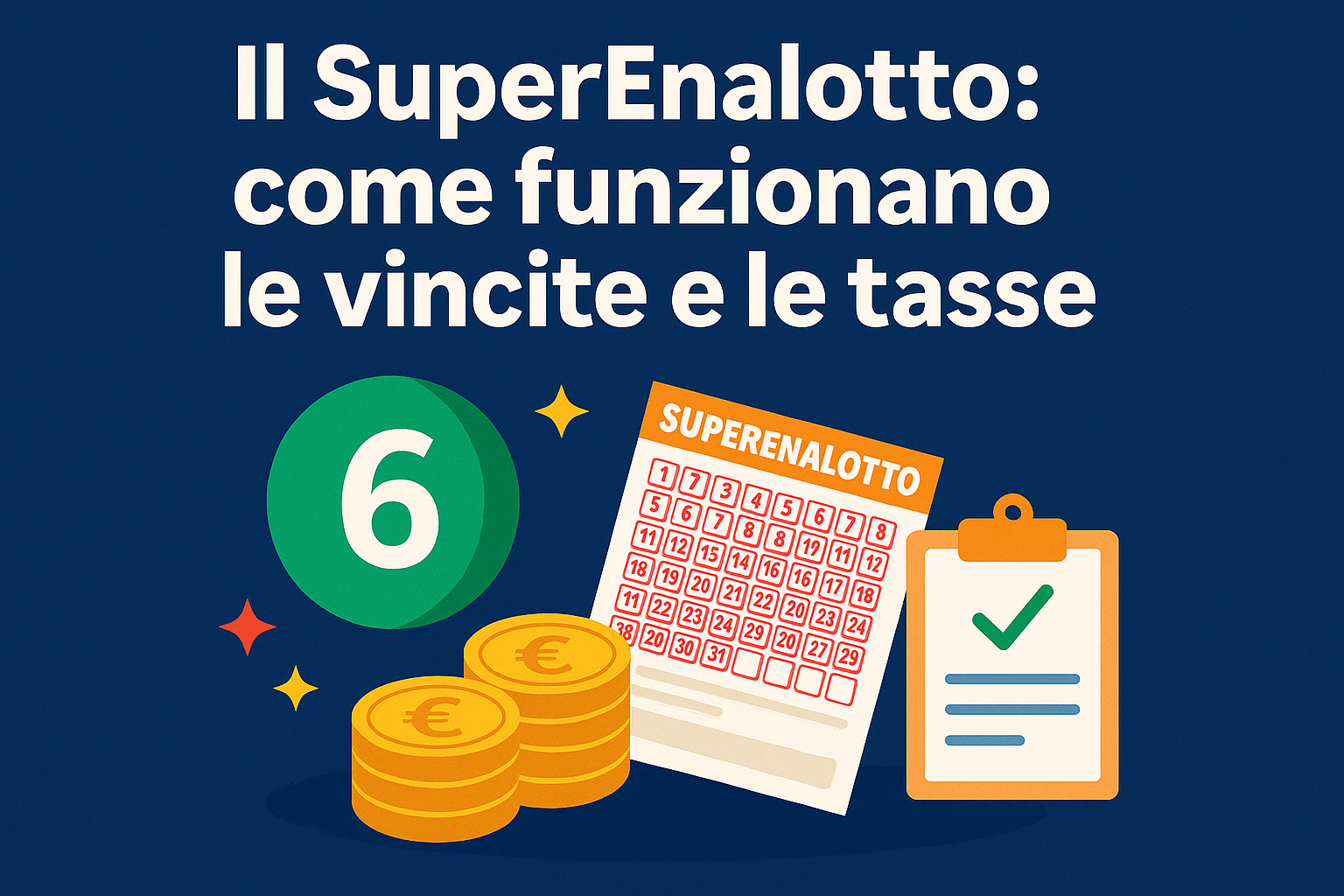 Il SuperEnalotto: come funzionano le vincite e le tasse