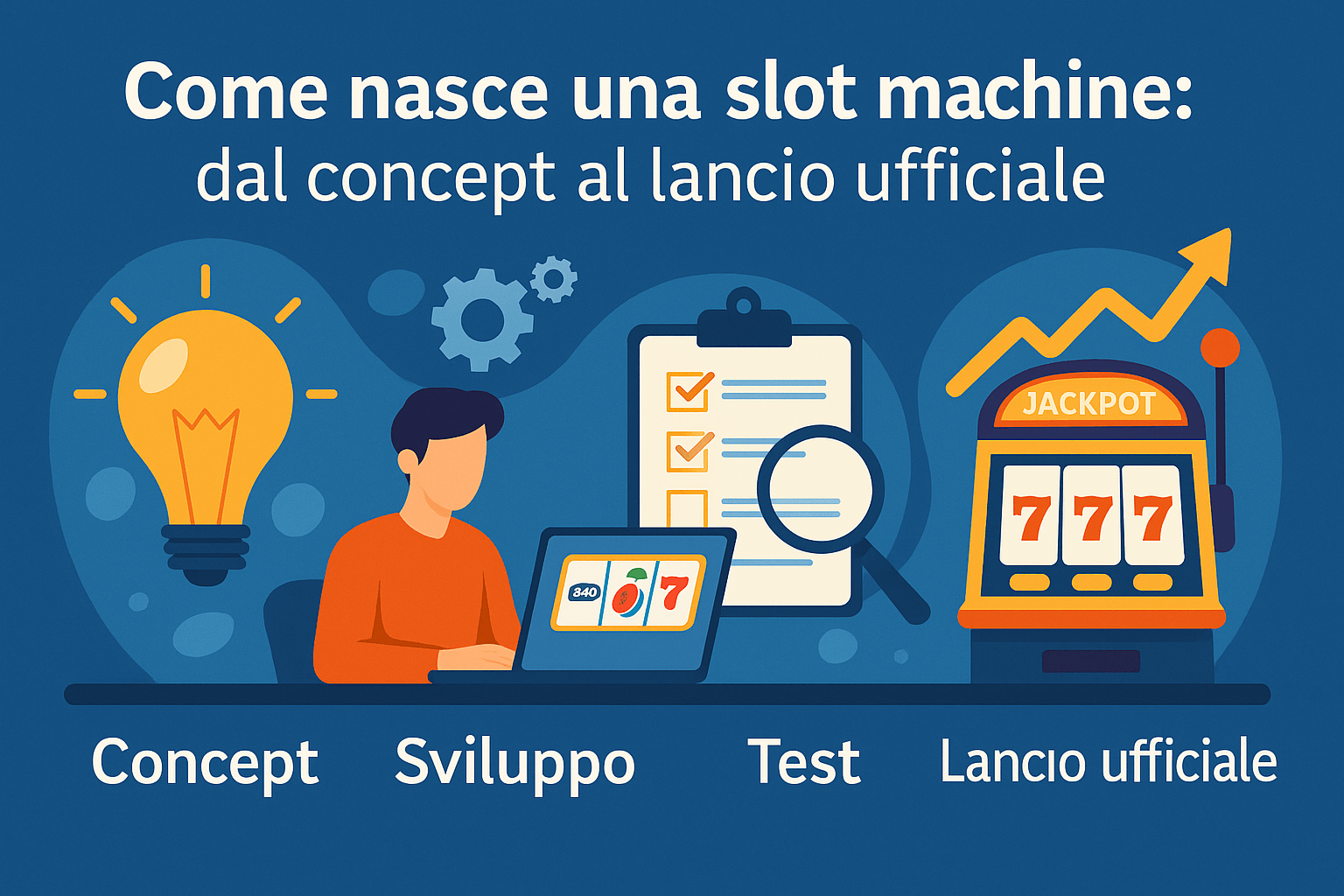 Come nasce una slot machine: dal concept al lancio ufficiale