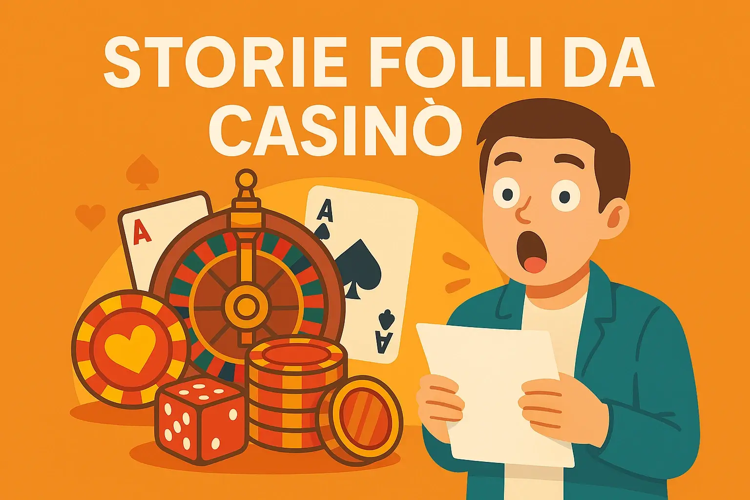 Storie folli da casinò: le vicende più incredibili accadute ai tavoli verdi