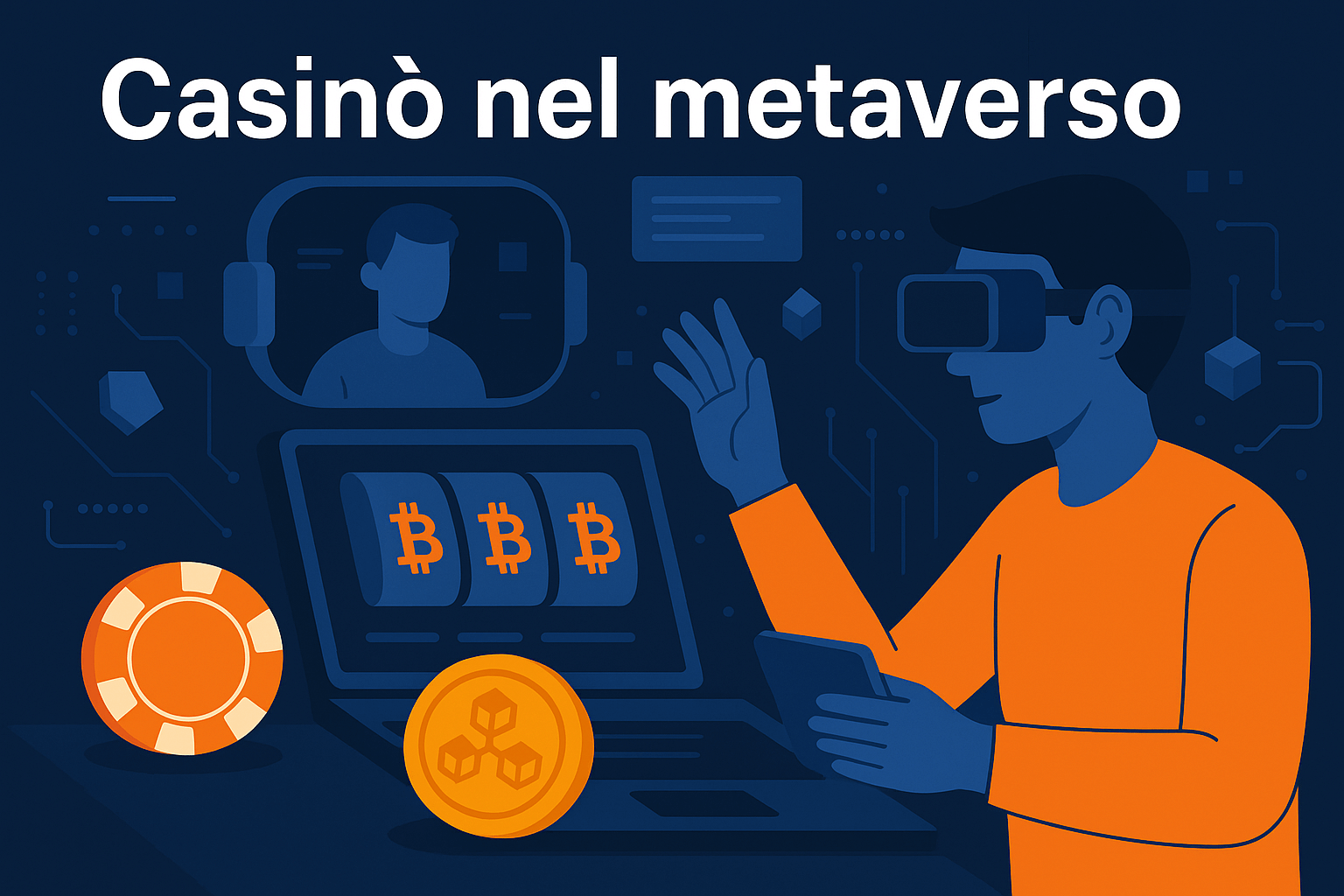 Casinò nel metaverso: realtà virtuale, blockchain e le sfide del futuro