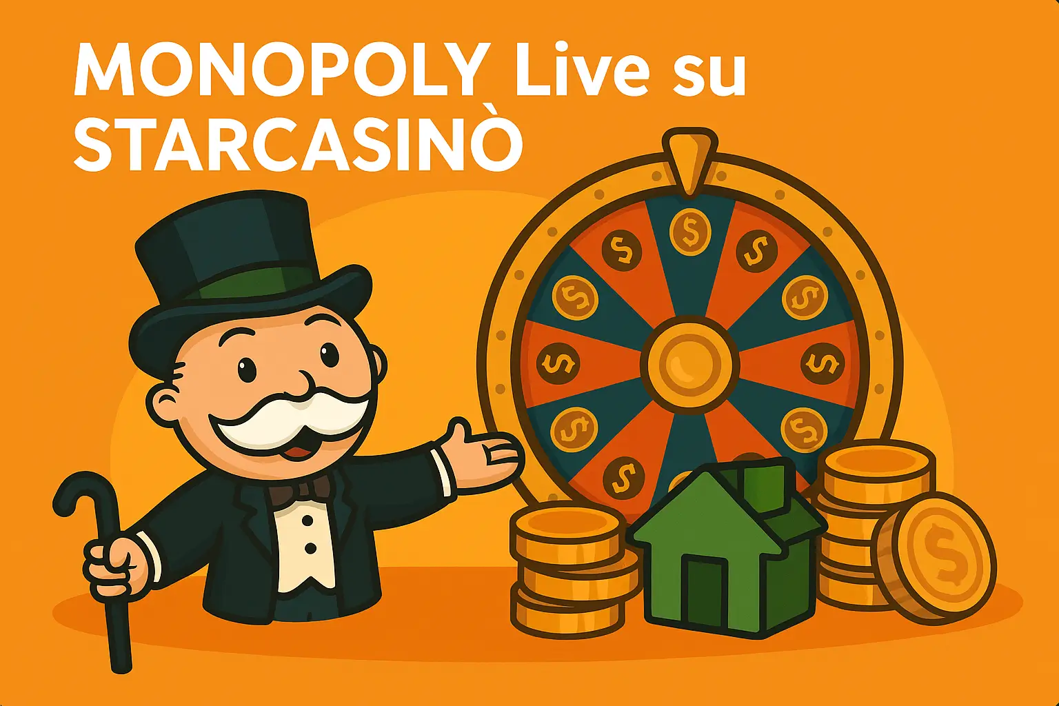 GIOCA A MONOPOLY LIVE SU STARCASINÒ