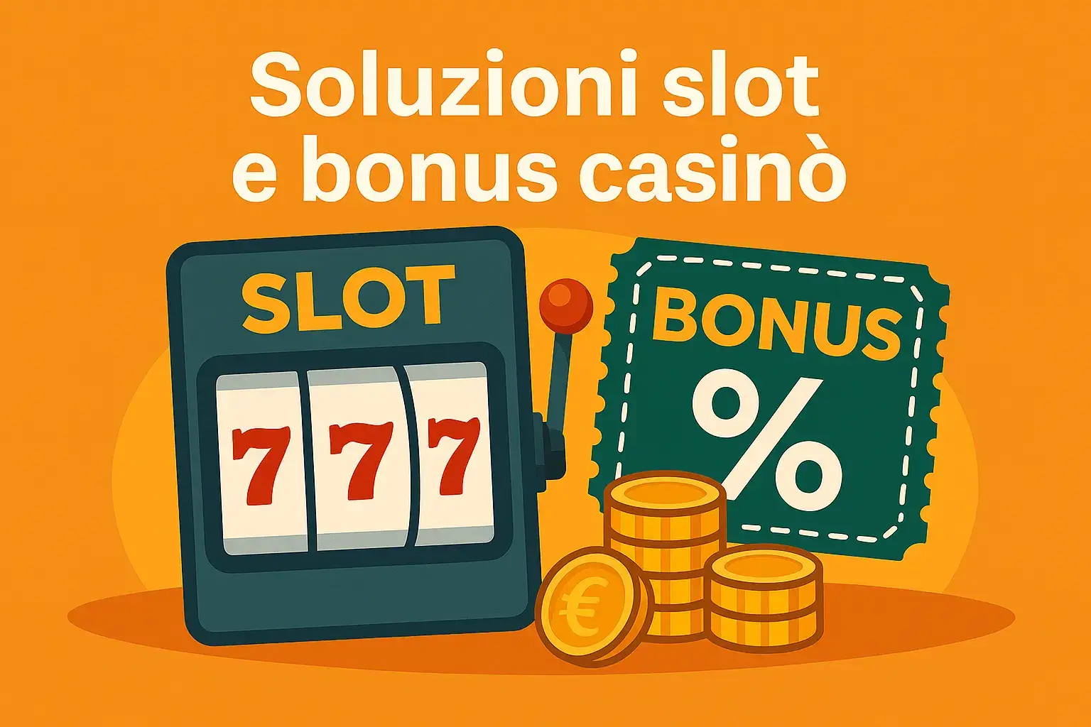 SOLUZIONI SLOT ONLINE E BONUS CASINÒ