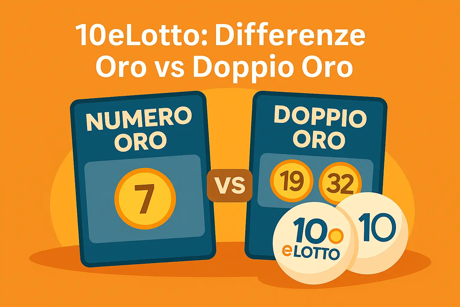 Numero Oro & Doppio Oro al 10eLotto: come funzionano, probabilità e strategie