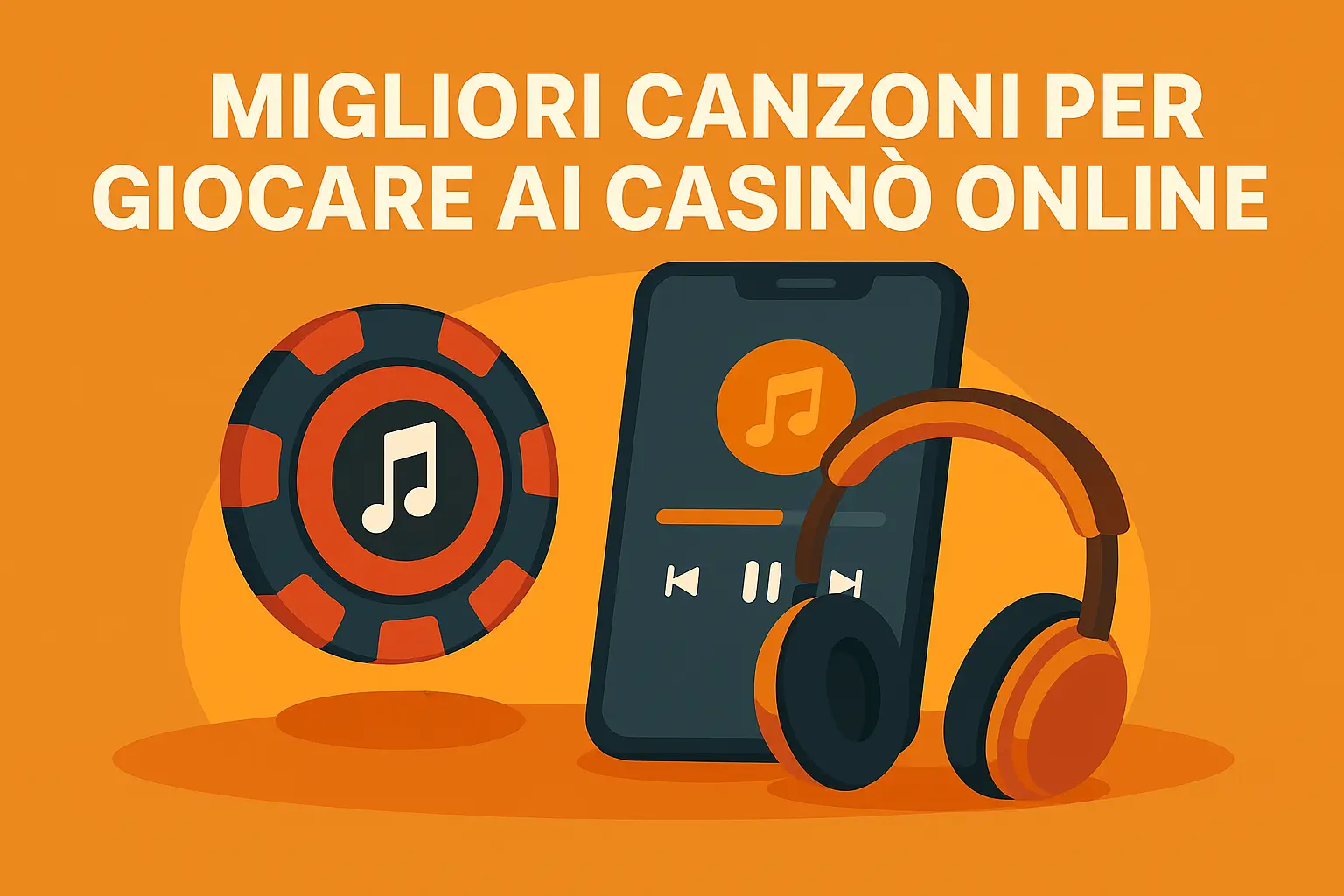 LE NOSTRE MIGLIORI CANZONI PER GIOCARE AI CASINÒ ONLINE