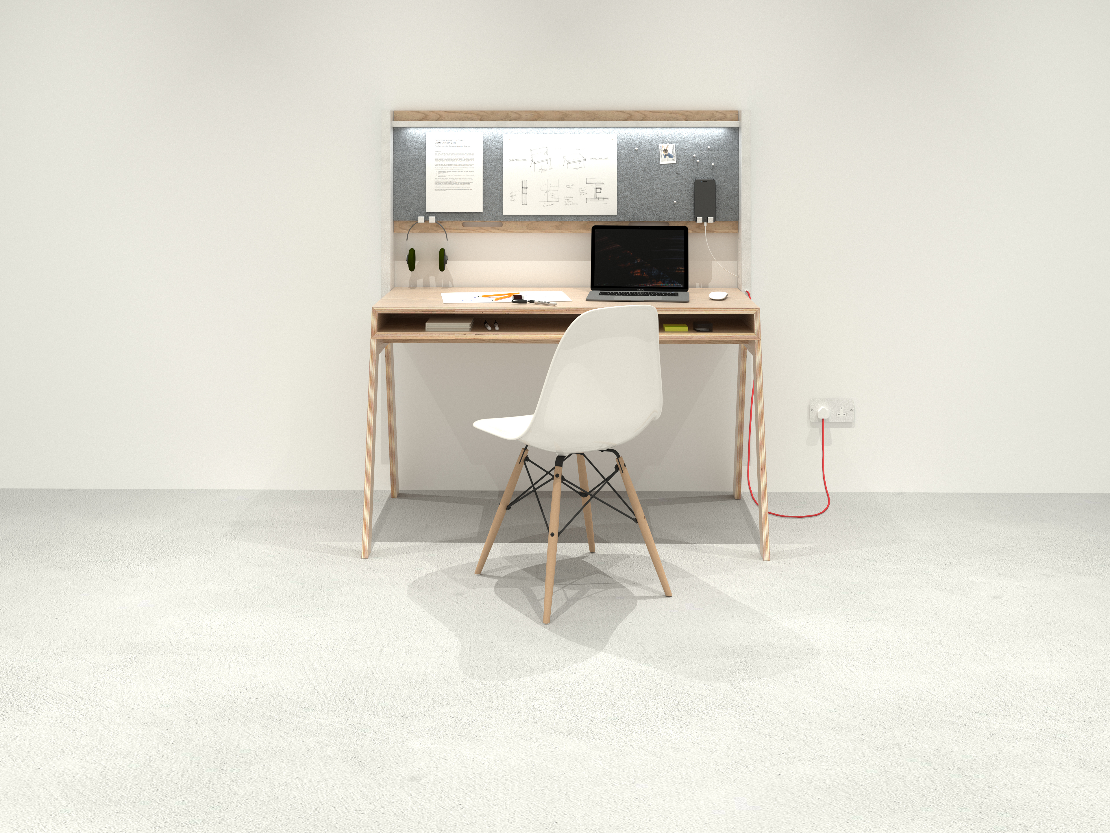 Nori Table prototype front view