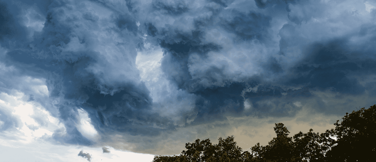 A New Zealand storm.