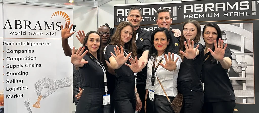 ABRAMS world trade wiki auf der Hannover Messe 2024