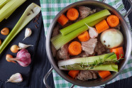 How To Make Homemade Beef Stock Easy Beef Broth Recipe 2019 