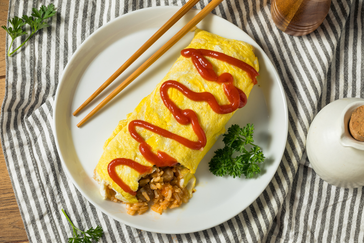 Easy Heart-Shaped Rice Omelette Made In A Rice Cooker Recipe by  cookpad.japan - Cookpad